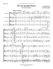 The Star-Spangled Banner for 4 Trombones