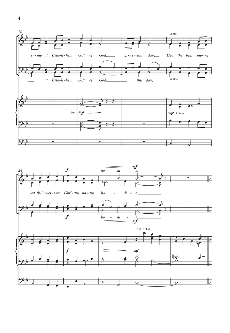 Christmas Child Christmas Child 4-Part scores gallery preview page 4