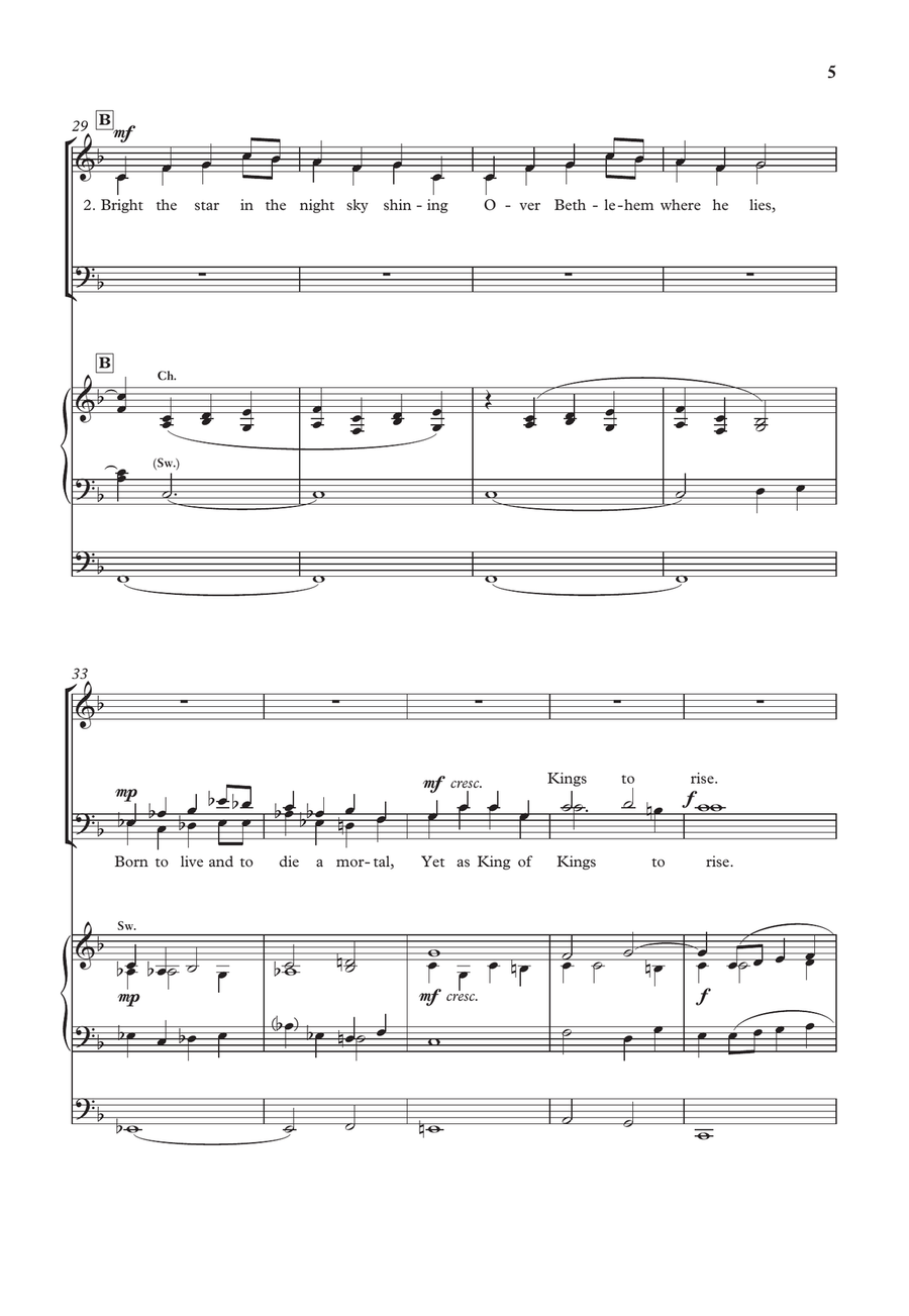 Christmas Child Christmas Child 4-Part scores gallery preview page 5