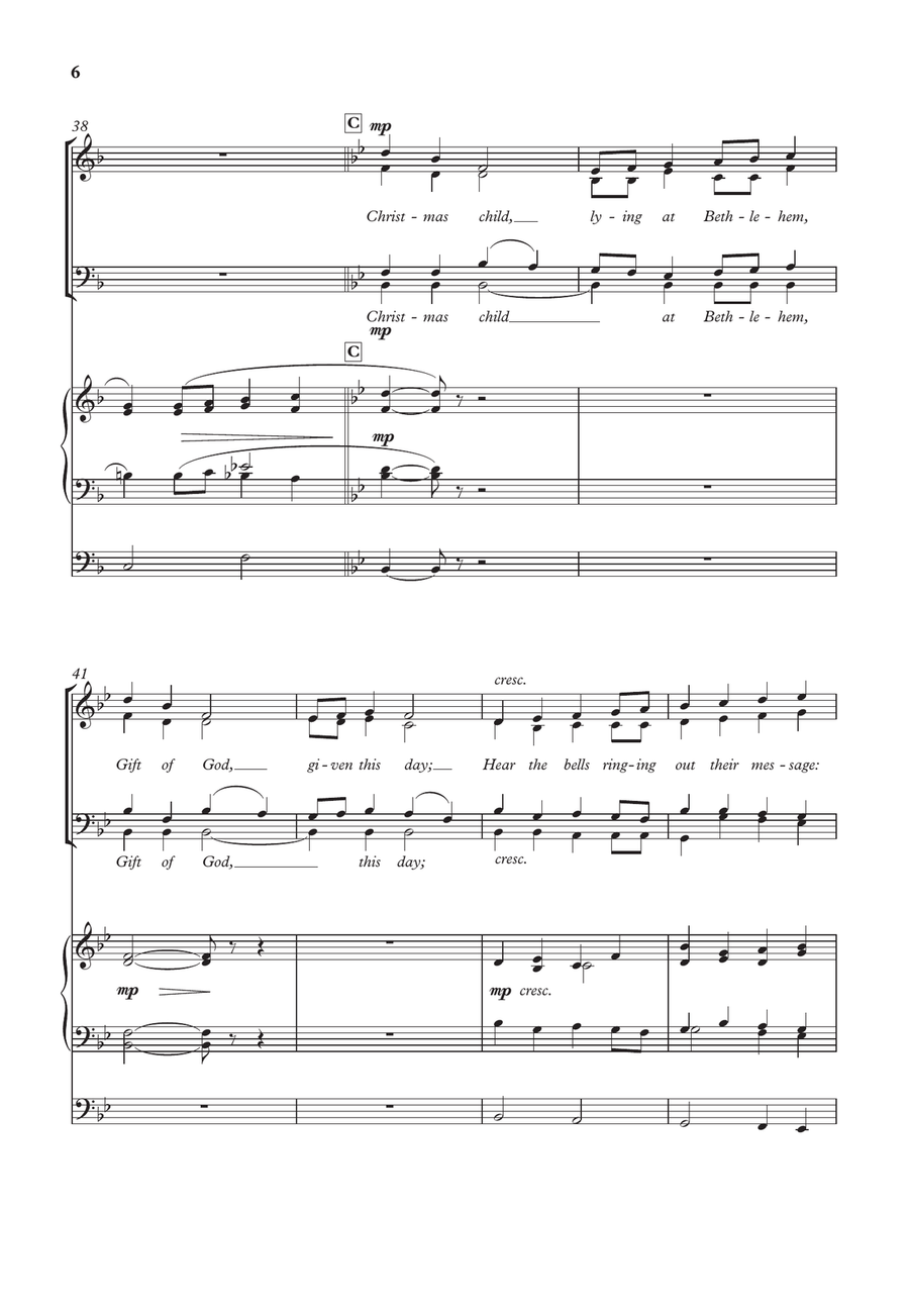 Christmas Child Christmas Child 4-Part scores gallery preview page 6
