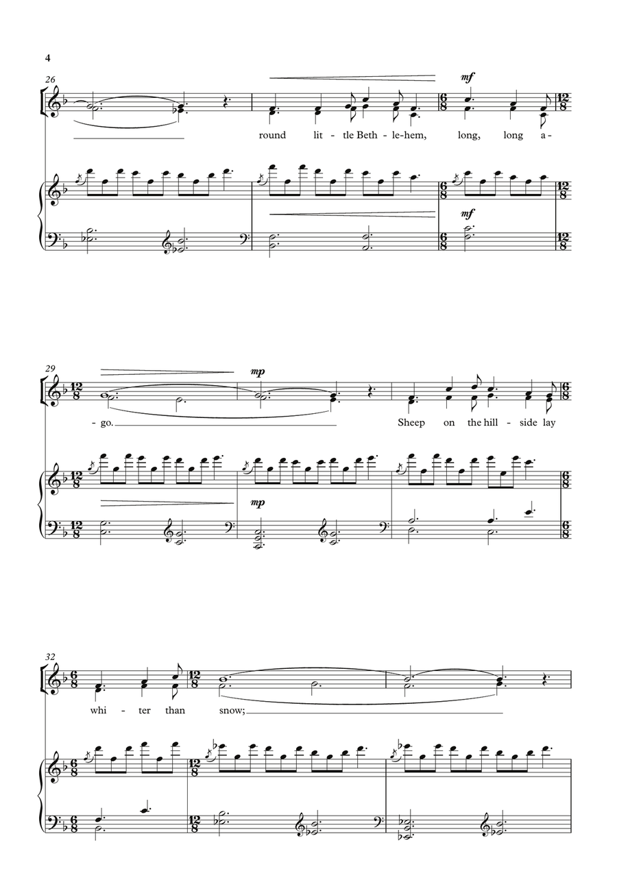 Long, Long Ago by Sarah Quartel SSA - Digital Sheet Music page 4