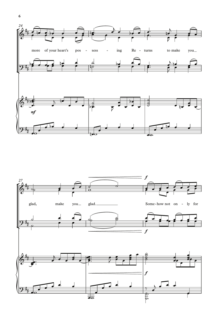 Somehow not only for Christmas 4-Part scores gallery preview page 6