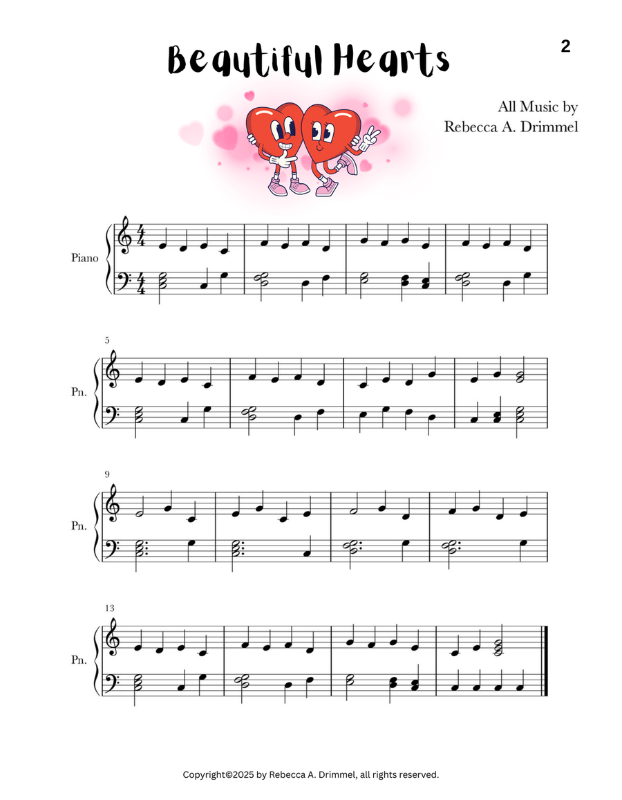Piano Solos for the Early Beginner Easy Piano scores gallery preview page 4