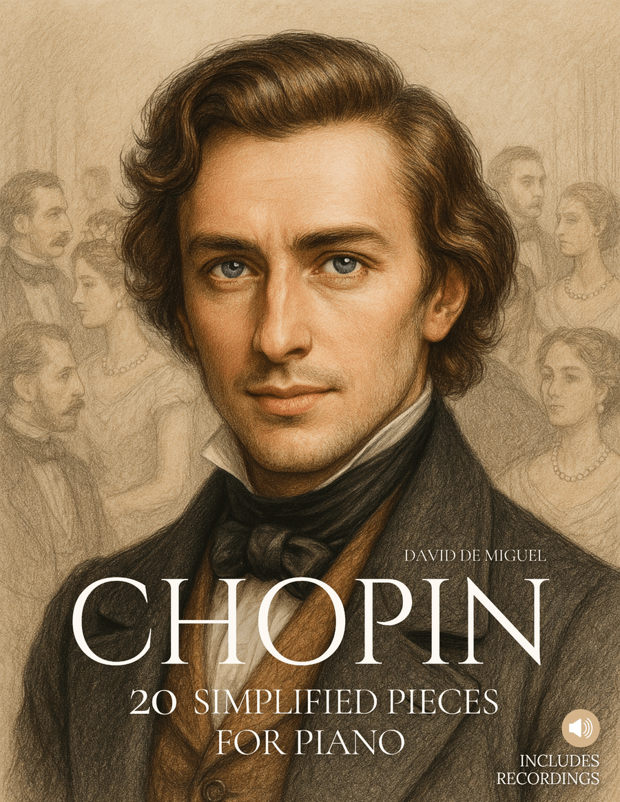 Chopin: 20 Simplified Pieces for Piano Piano Solo scores gallery preview page 1