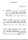 Greensleeves - Traditional English for T. Sax. and Piano.