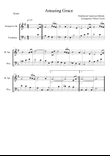 Amazing Grace (Trumpet and Trombone Duo)