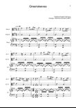 Greensleeves - Viola Duet and Piano. Score and Parts.