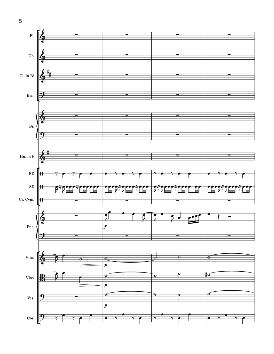 The Fight is On The Fight is On Chamber Music scores gallery preview page 2