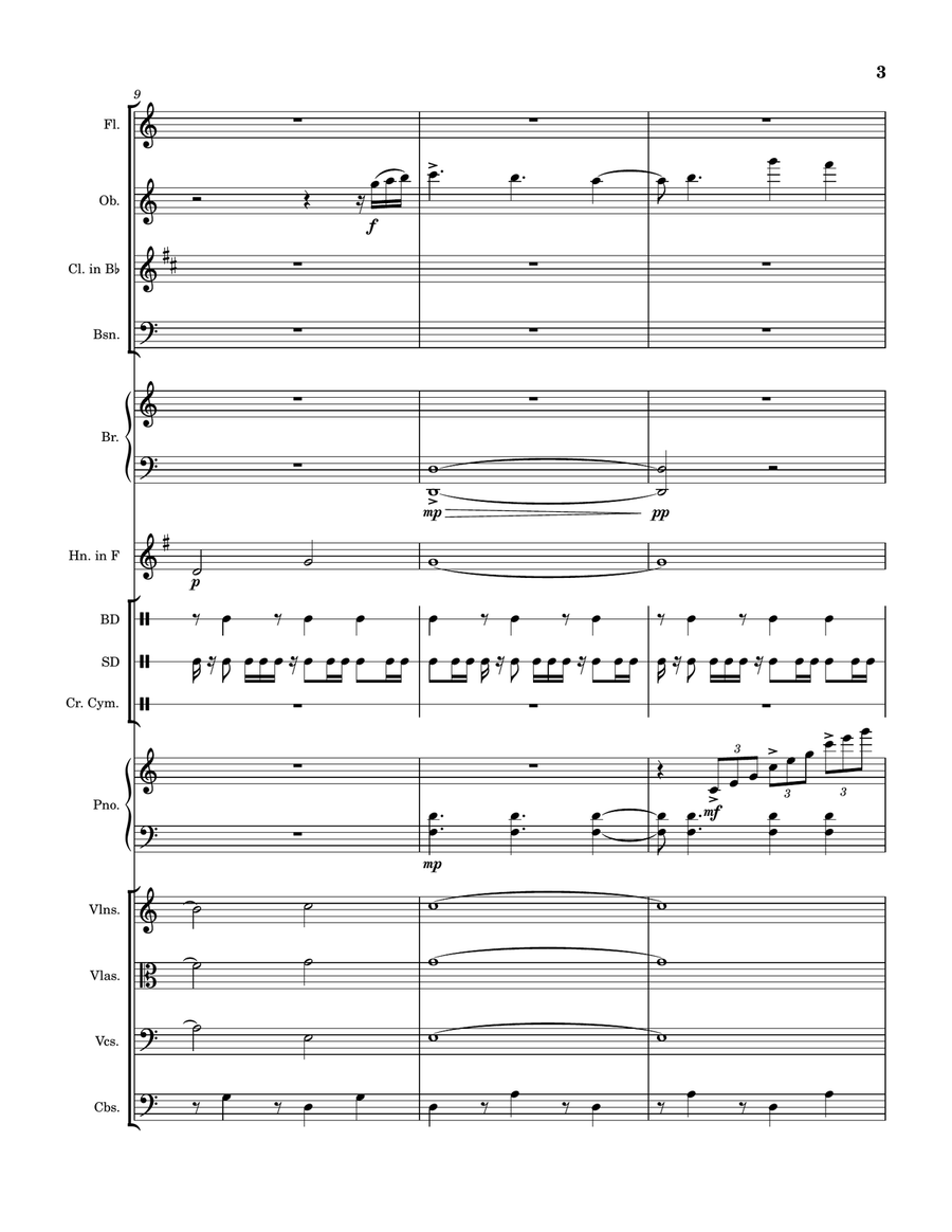 The Fight is On The Fight is On Chamber Music scores gallery preview page 3