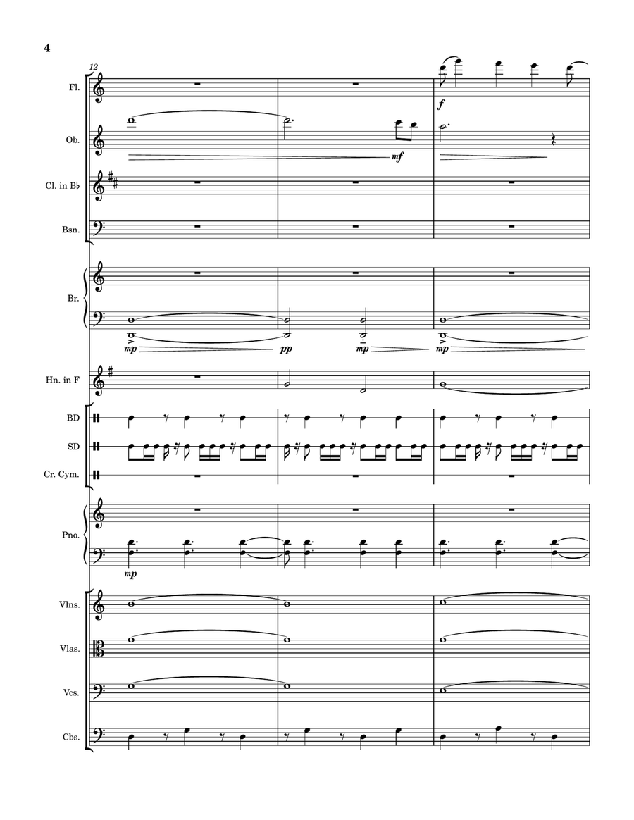 The Fight is On The Fight is On Chamber Music scores gallery preview page 4