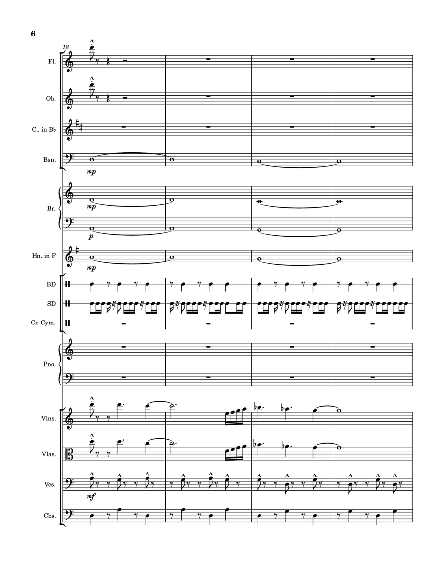 The Fight is On The Fight is On Chamber Music scores gallery preview page 6