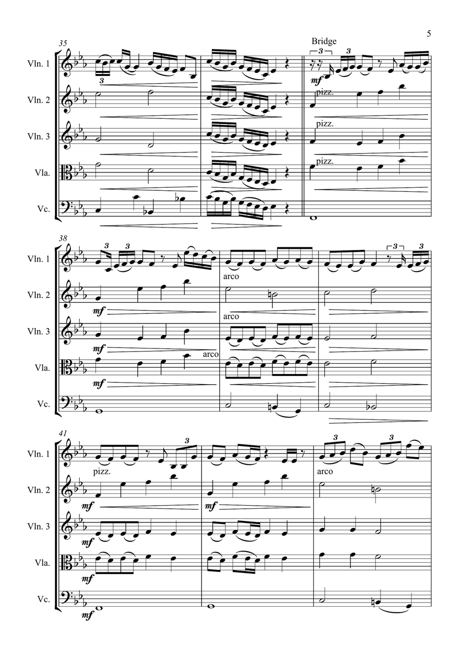 Pov Pov String Quartet scores gallery preview page 5