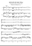 Sonta for 2 Pianos D major KV448 6.375a / Oboe & Cello, Piano trio