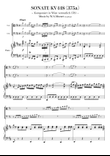 Sonta for 2 Pianos D major KV448 6.375a / Viola & Cello, Piano trio