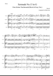Eine kleine Nachtmusik-Easy & Short String Quartet (Violin 3 instead of Viola)