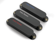 Lace Sensor *Ultimate Triple* Blue/Silver/Red S/S/S – Black Covers