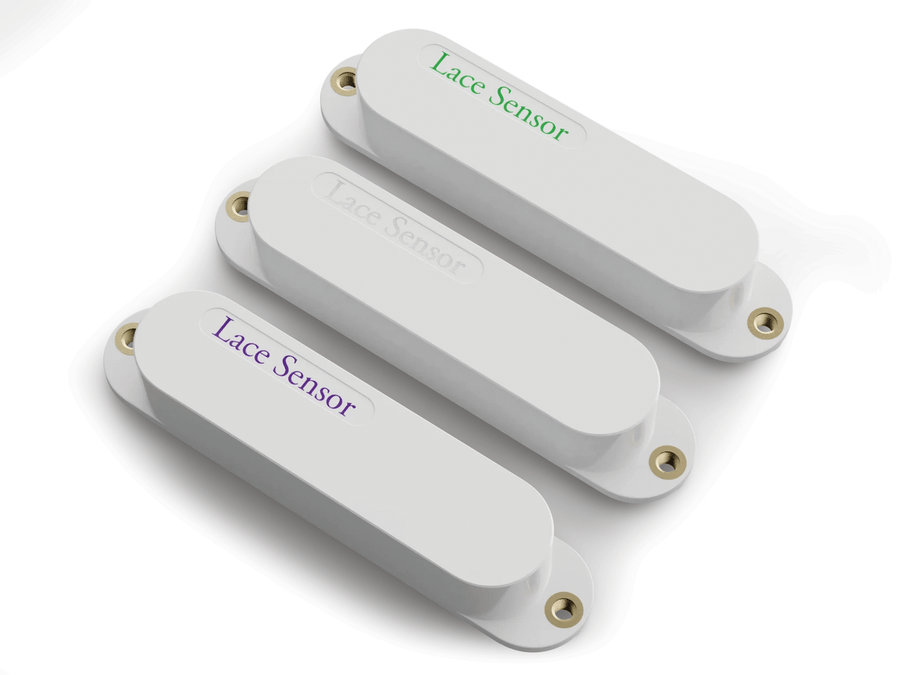 Lace Sensor 3-Pack *Triple Rainbow* Emerald/RWRP Silver/Purple – White School and Community scores gallery preview page 1