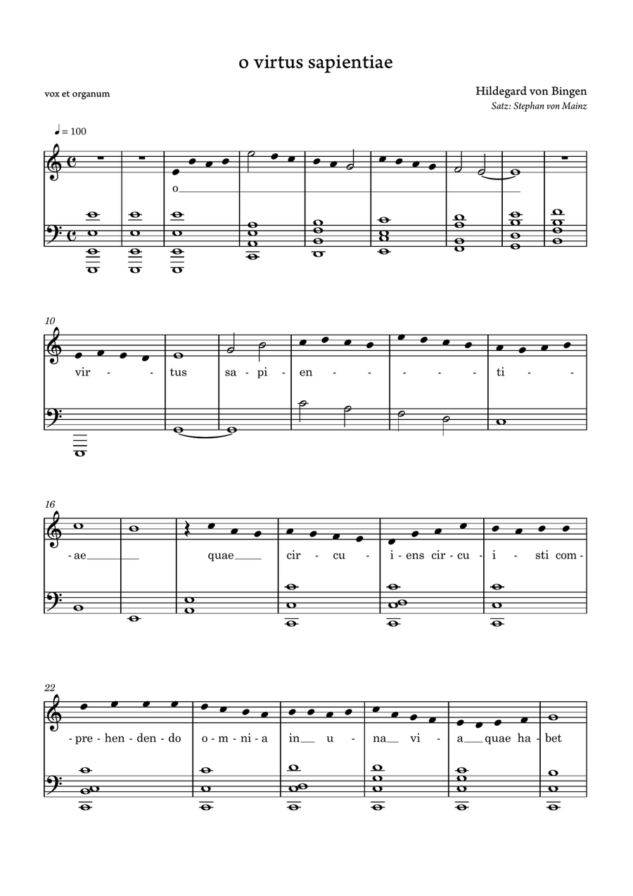 o virtus sapientiae o virtus sapientiae Piano, Vocal scores gallery preview page 2