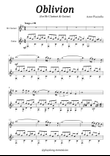 Oblivion Clarinet & Guitar