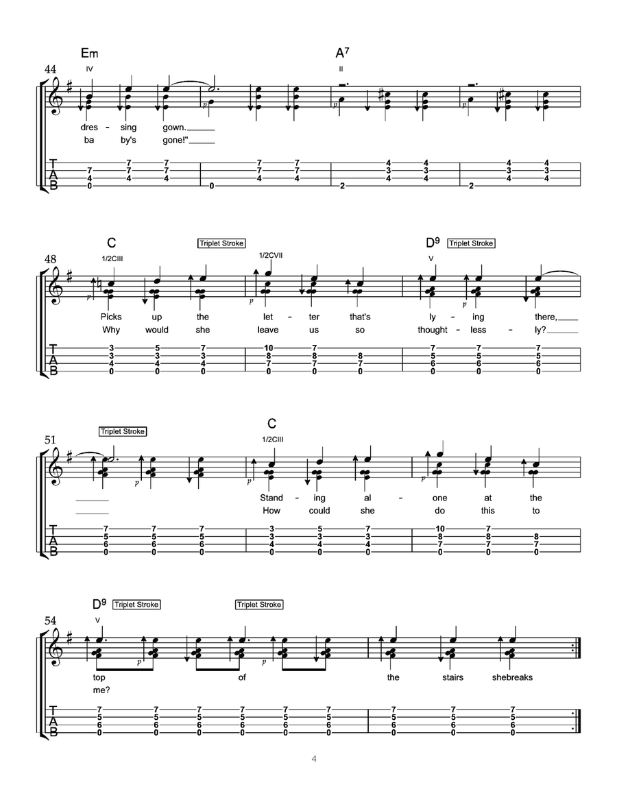 She's Leaving Home She's Leaving Home Ukulele scores gallery preview page 5