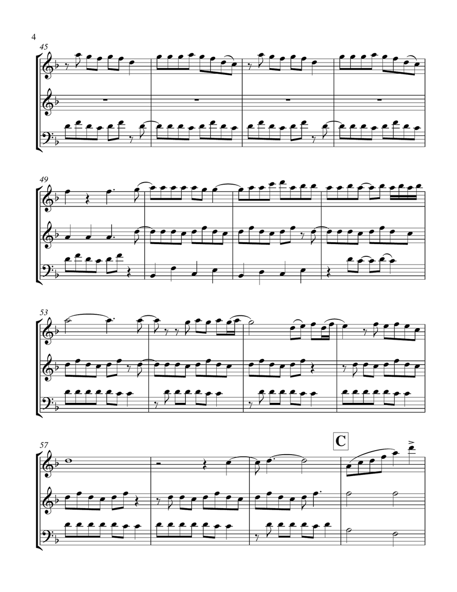 Anxiety String Trio scores gallery preview page 4