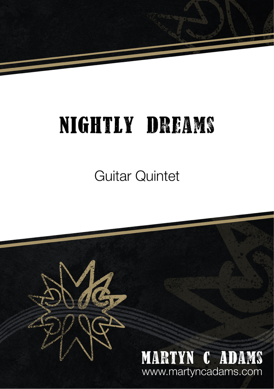 Nightly Dreams - Guitar Ensemble Guitar Ensemble scores gallery preview page 1