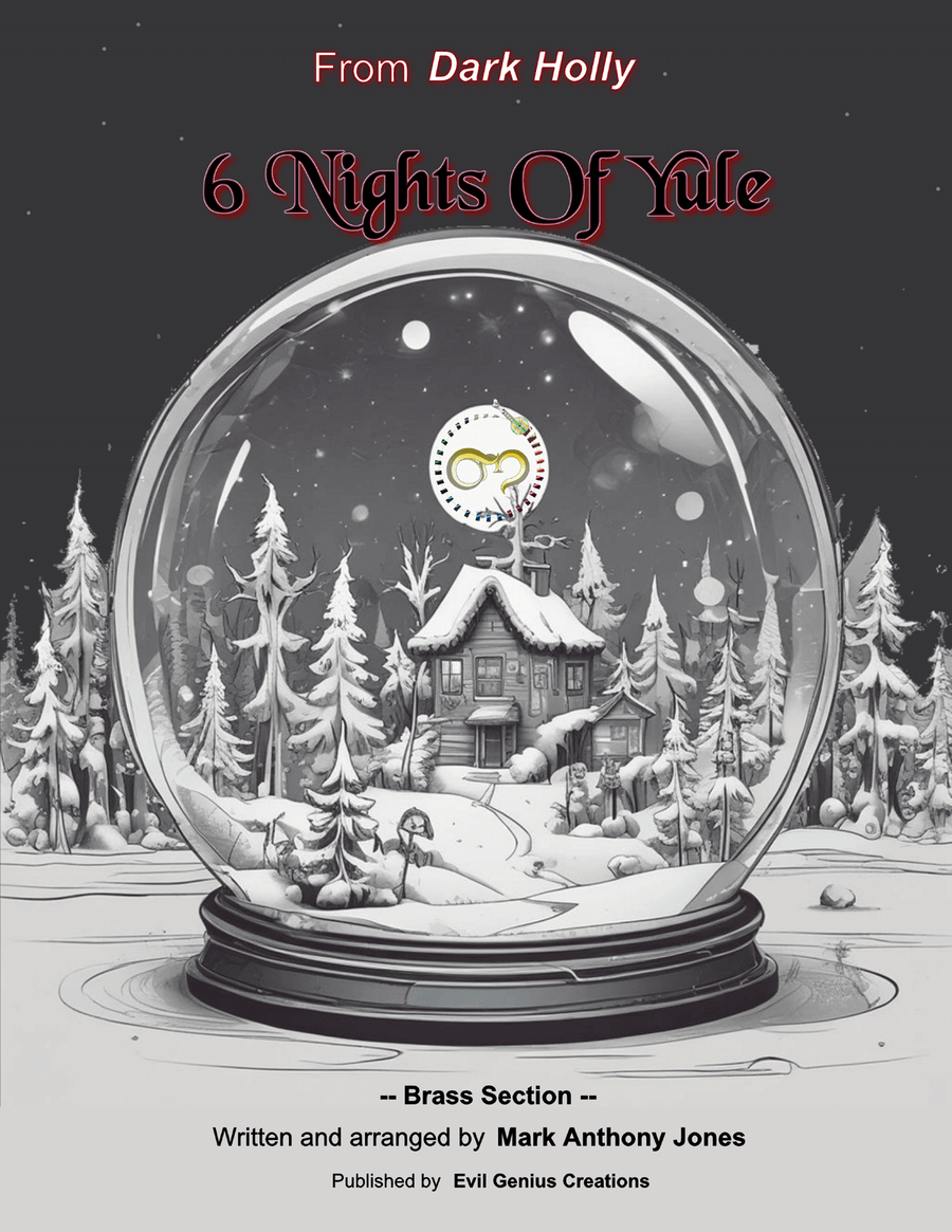 6 Nights Of Yule - Brass Section Brass Duet scores gallery preview page 1