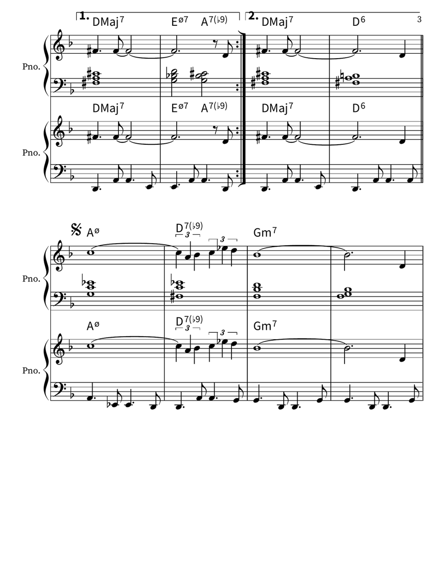 Alone Together Alone Together Easy Piano scores gallery preview page 3