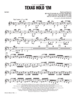 Texas Hold 'Em (arr. Roger Emerson) - Banjo