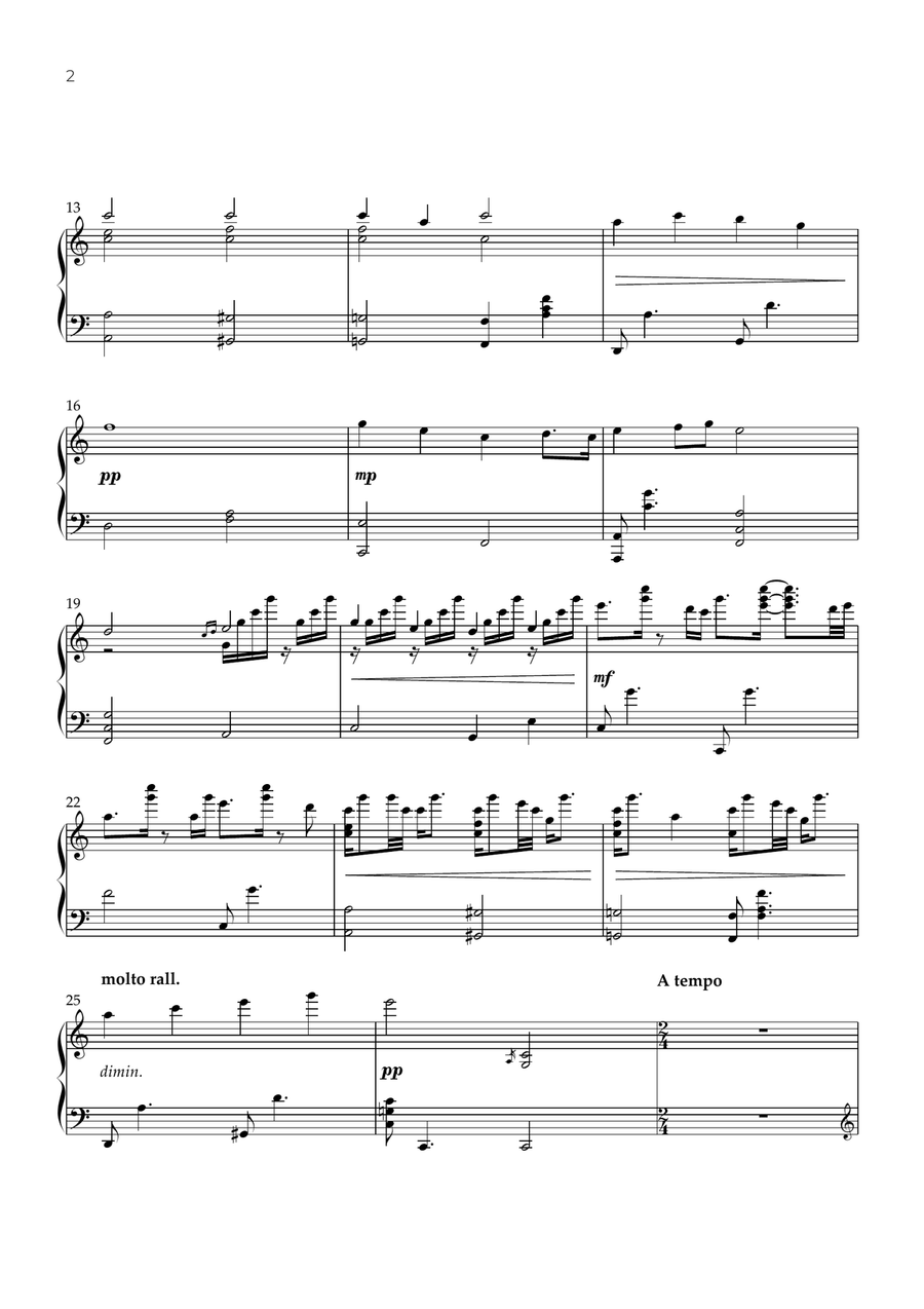 Mice On Venus Mice On Venus Piano Solo scores gallery preview page 2