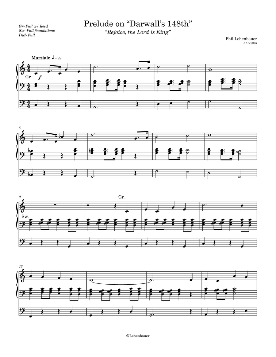 Prelude on 