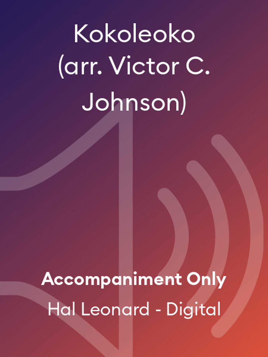 Kokoleoko (arr. Victor C. Johnson) Choir scores gallery preview page 1
