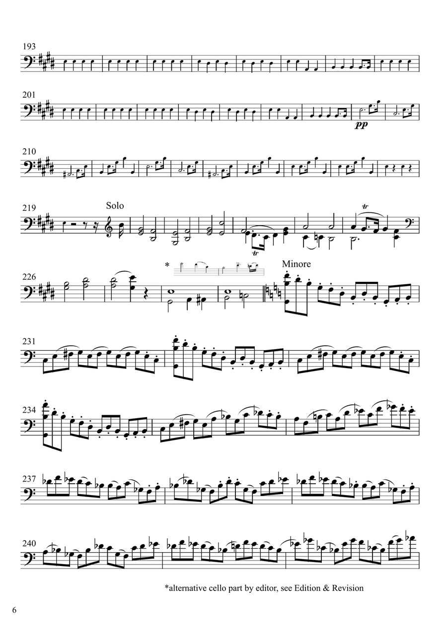 Cello Concerto in A minor CELLOSOLO Cello Solo scores gallery preview page 6