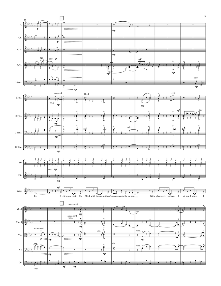 Solitude Solitude Chamber Orchestra scores gallery preview page 3
