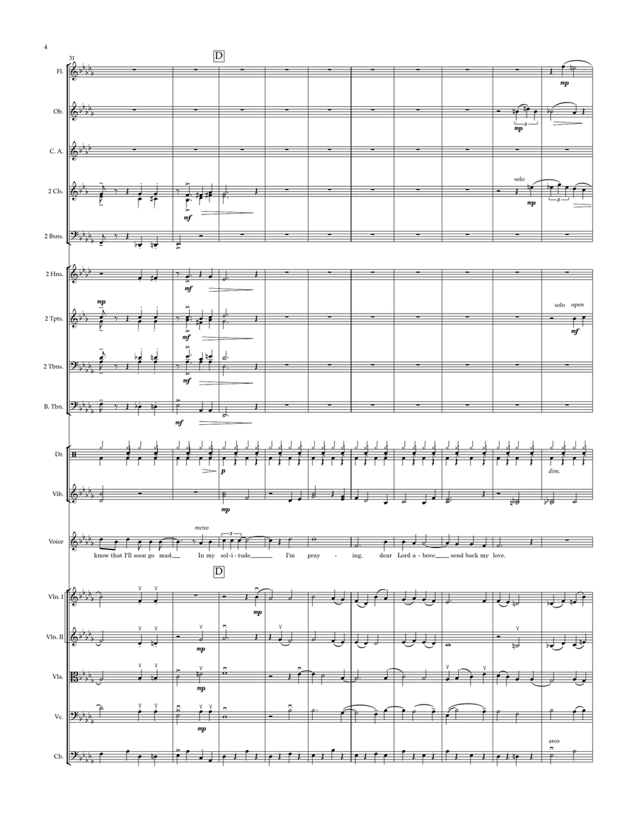 Solitude Solitude Chamber Orchestra scores gallery preview page 4