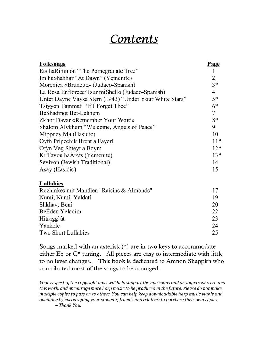 The Jewish Harp The Jewish Harp Celtic Harp scores gallery preview page 3