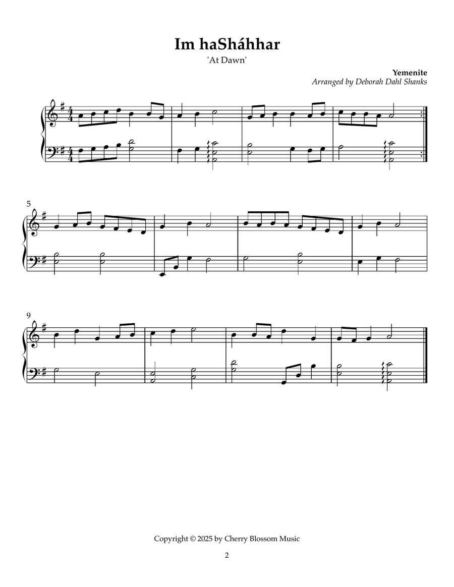 The Jewish Harp The Jewish Harp Celtic Harp scores gallery preview page 5