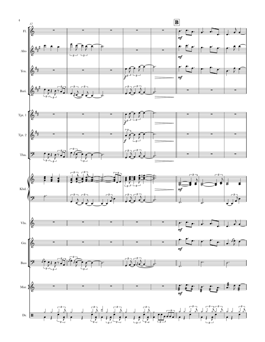 Sofa No. 1 Large Ensemble scores gallery preview page 4