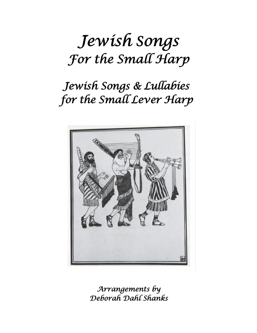 Jewish Songs for the Small Harp Celtic Harp scores gallery preview page 1