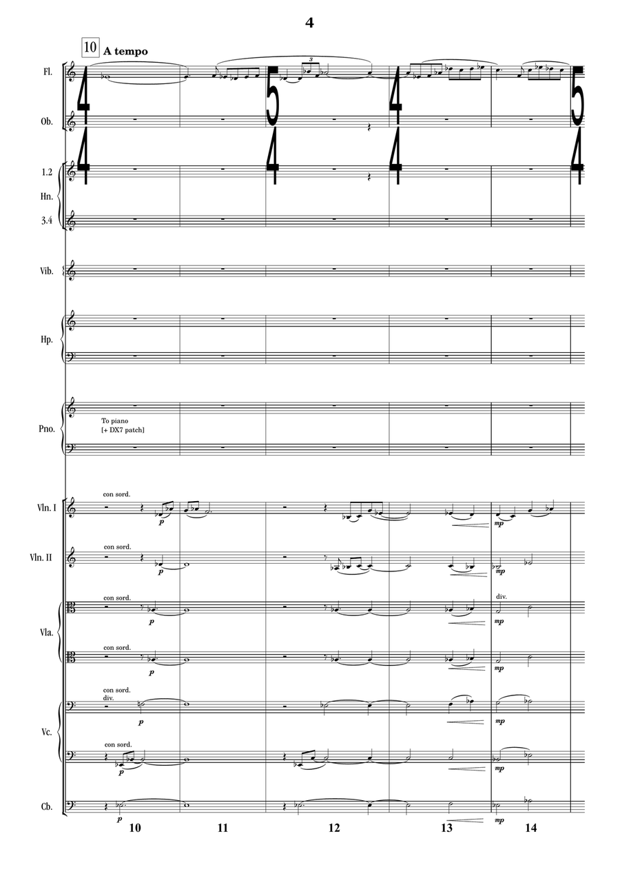 Four Weddings And A Funeral/funeral Blues Full Orchestra scores gallery preview page 4