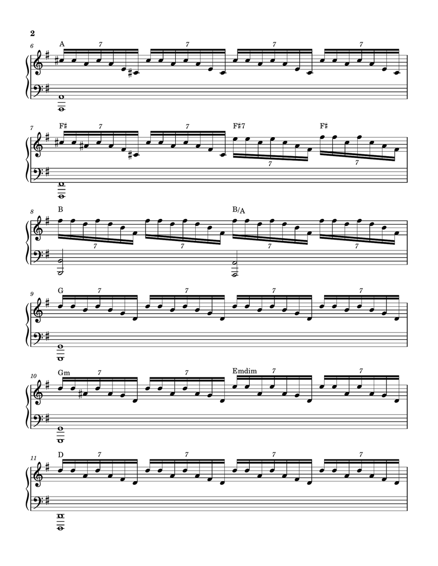 Encore Thank You Goodnight Piano, Vocal scores gallery preview page 3