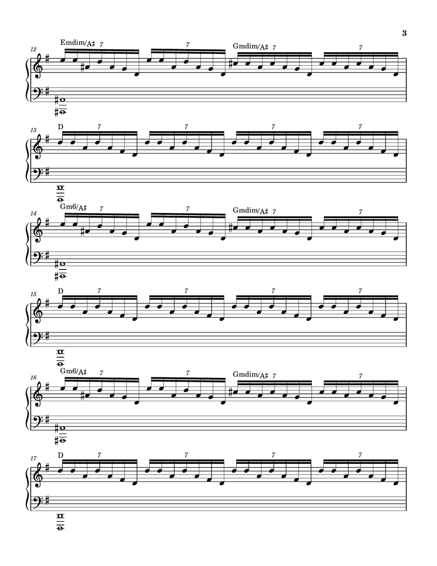Encore Thank You Goodnight Piano, Vocal scores gallery preview page 4