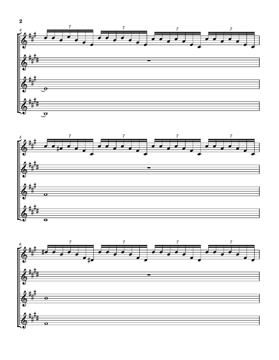 Encore Thank You Goodnight Saxophone Quartet scores gallery preview page 3