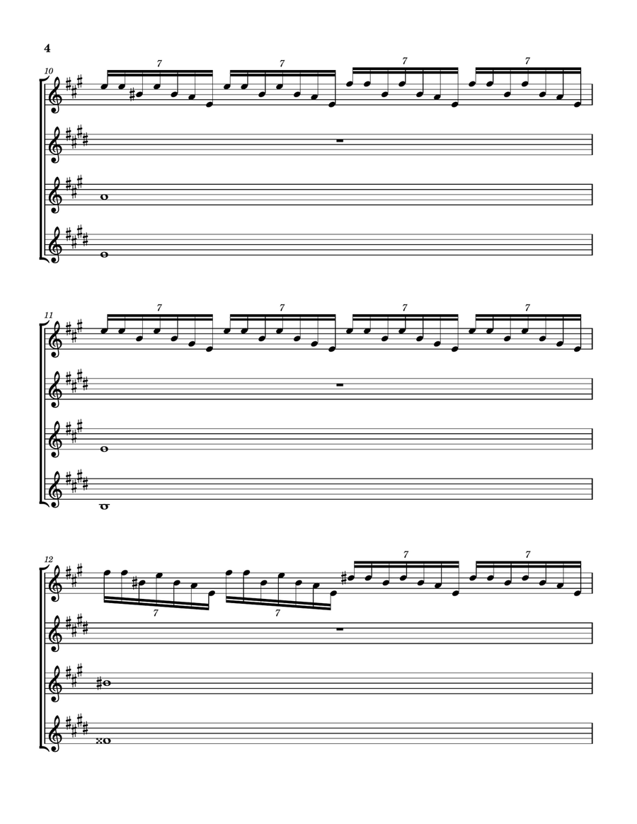 Encore Thank You Goodnight Saxophone Quartet scores gallery preview page 5