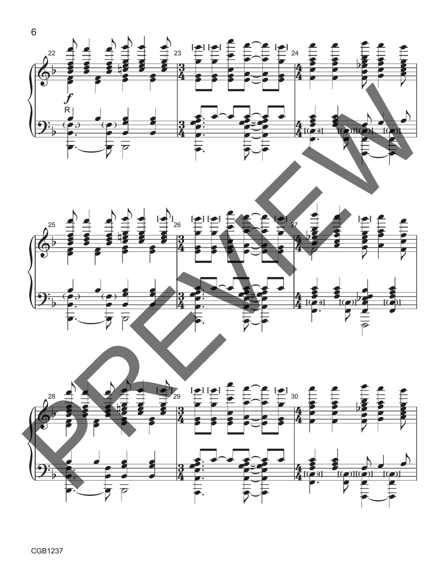 I Say a Little Prayer I Say a Little Prayer Handbell Choir scores gallery preview page 5