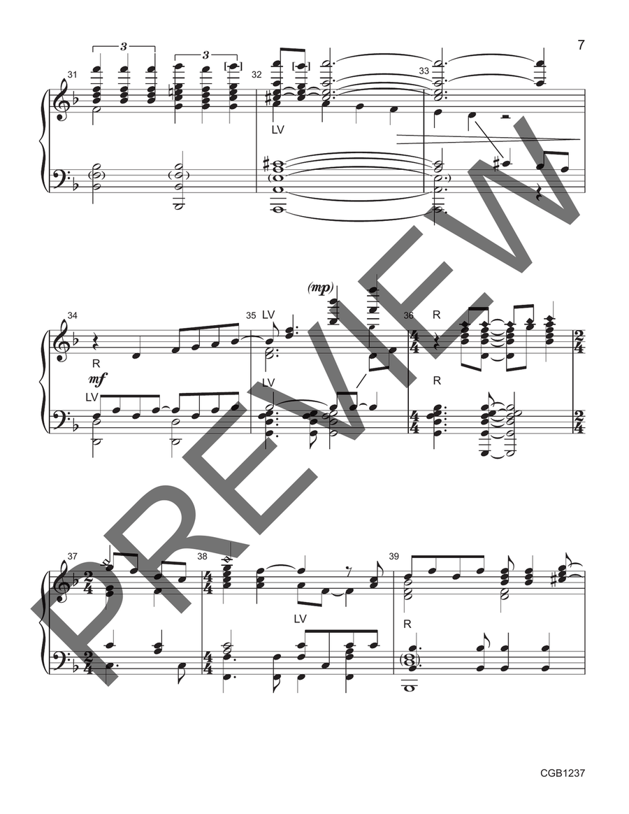 I Say a Little Prayer I Say a Little Prayer Handbell Choir scores gallery preview page 6