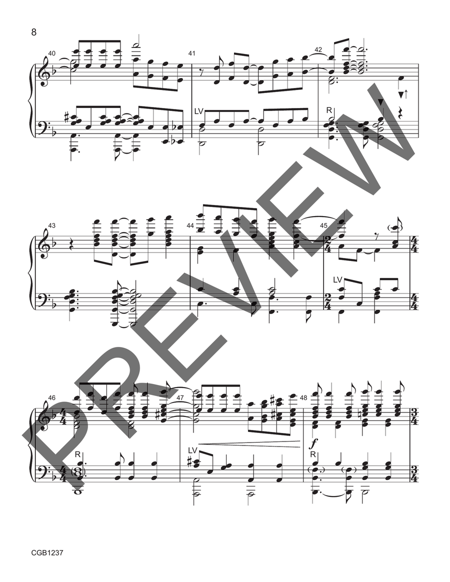 I Say a Little Prayer I Say a Little Prayer Handbell Choir scores gallery preview page 7
