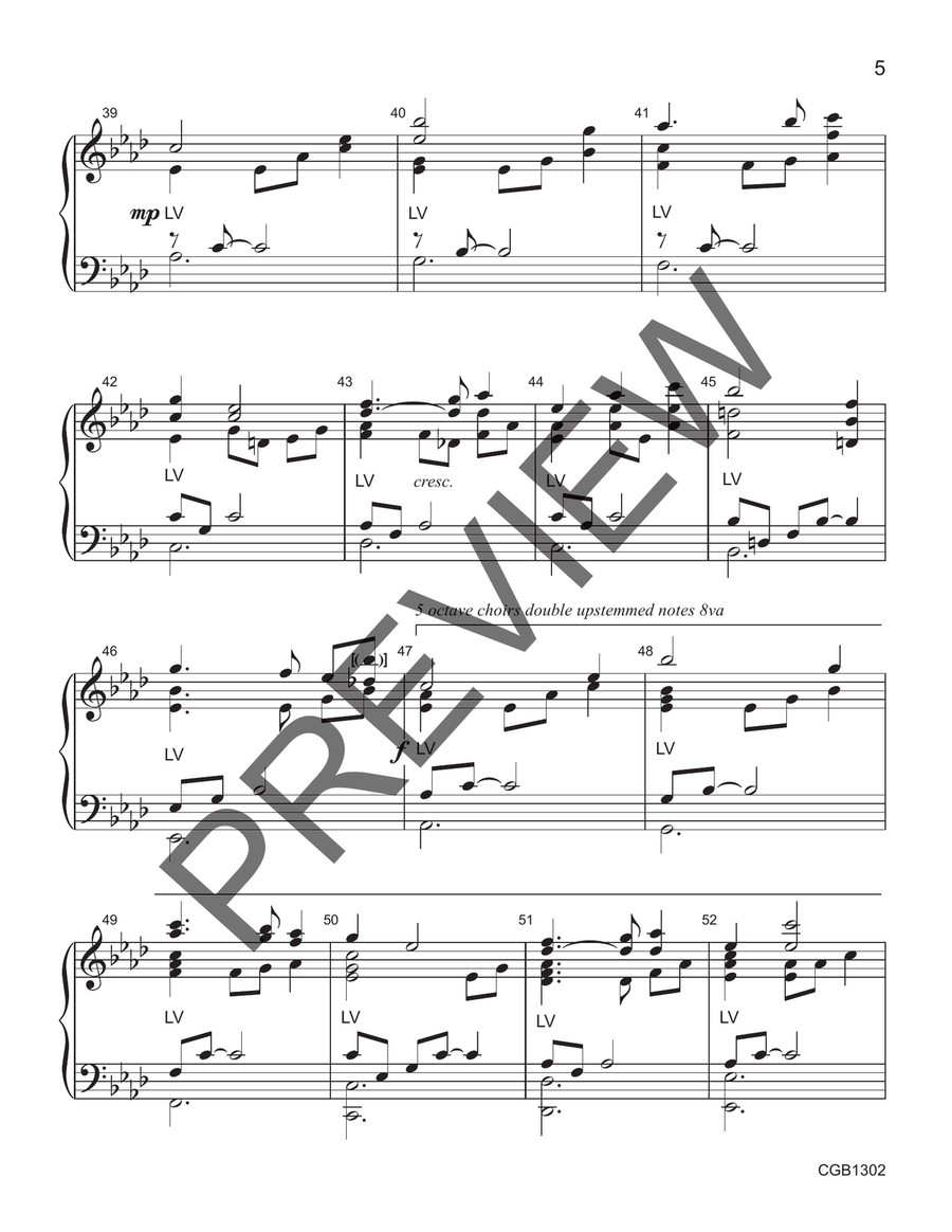 Pastorale (3-6 octaves) Pastorale (3-6 octaves) 5-Octaves scores gallery preview page 5