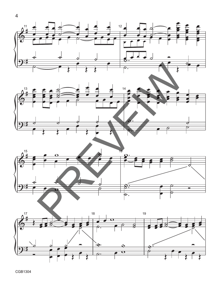 Rhosymedre Rhosymedre Handbell Choir scores gallery preview page 4