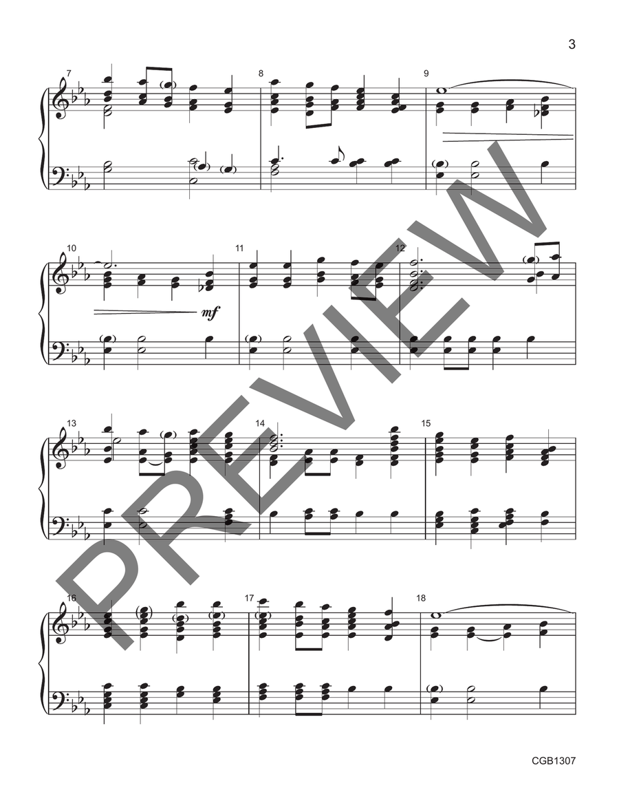 Proclamation on St. Thomas (2-3 octaves) 3-Octaves scores gallery preview page 3